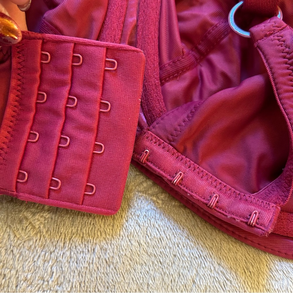Modern Movement deep pink underwire brassiere bra Size 42DDD - Picture 3 of 7